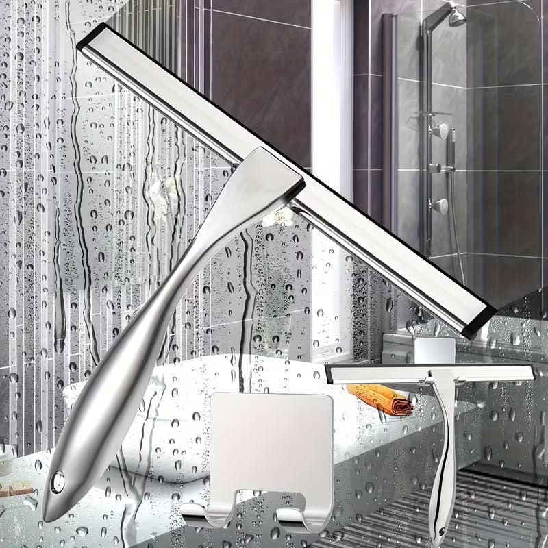 VAILA Homes Duschabzieher aus Edelstahl (201) - saubere Dusche jeden Tag